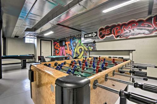 Poconos Home With Game Room, Fireplace, Deck And Hot Tub!