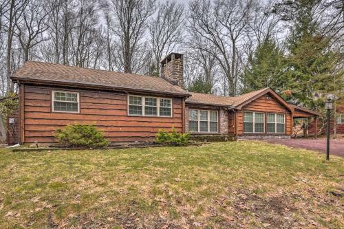 Rustic Lake Harmony Home With Fire Pit And Hot Tub!