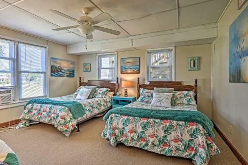 Beachfront Edisto Island Townhome With Screened Porch