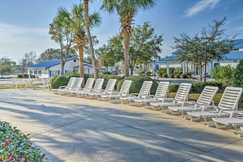 Surfside Beach Home With Pool Access-walk To Beach!
