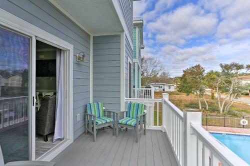 Myrtle Beach Home With Pool Access - Walk To Beach!
