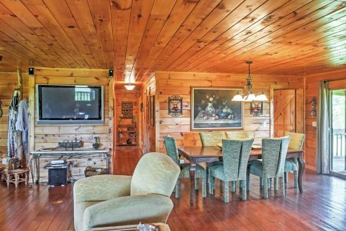 Private Riceville Mtn Cabin With Wraparound Porch!