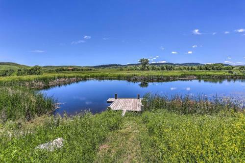 Spacious Spearfish Home On 40 Acres With Private Lake