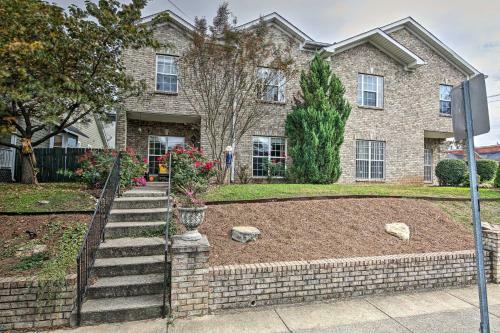 Spacious Nashville Townhome - 1 Mi To Dtwn