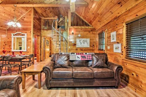 Explore Pigeon Forge Charming Cabin With Hot Tub!