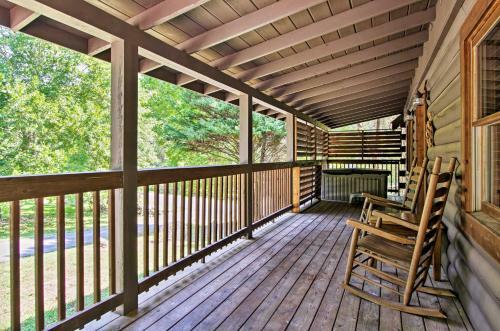 Explore Pigeon Forge Charming Cabin With Hot Tub!