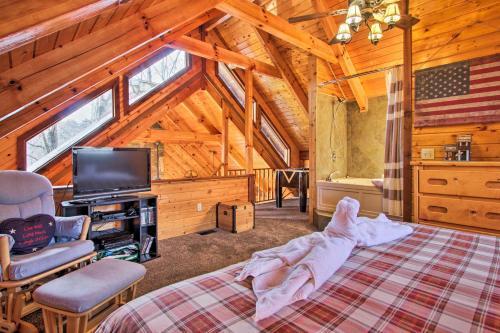 Serene Sevierville Home With Fireplace, Hot Tub, View