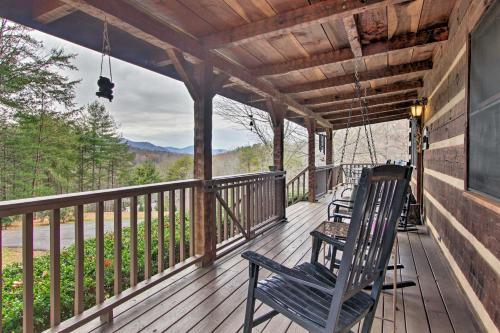 Serene Sevierville Home With Fireplace, Hot Tub, View