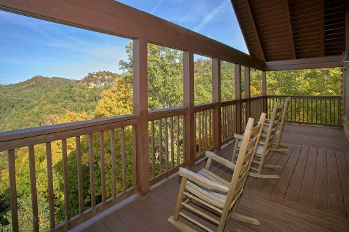 Evening View #133 By Aunt Bug's Cabin Rentals