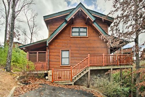 Log Cabin, 6 Mi To Great Smoky Mountains Parkway!