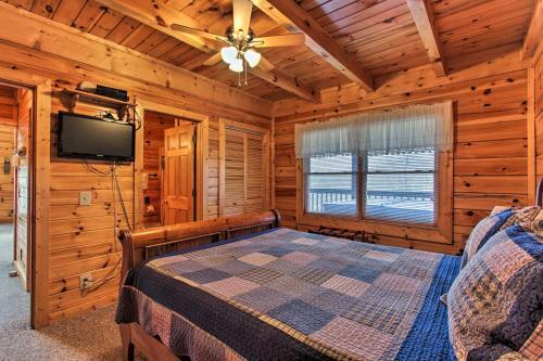 Rustic Sevierville Cabin With Spacious Porch And Views!