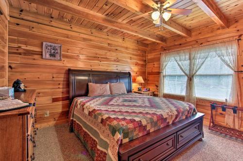 Rustic Sevierville Cabin With Spacious Porch And Views!