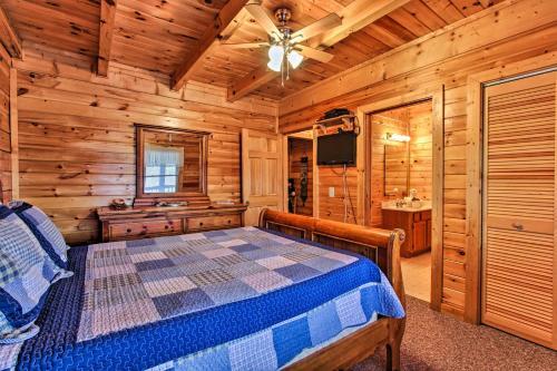 Rustic Sevierville Cabin With Spacious Porch And Views!