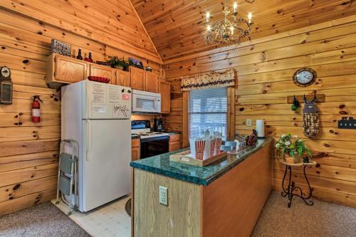 Rustic Sevierville Cabin With Spacious Porch And Views!