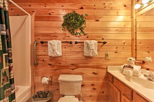 Rustic Sevierville Cabin With Spacious Porch And Views!