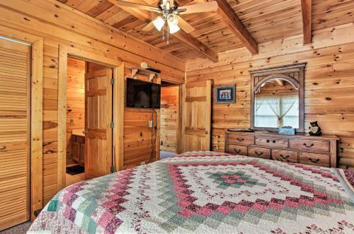 Rustic Sevierville Cabin With Spacious Porch And Views!
