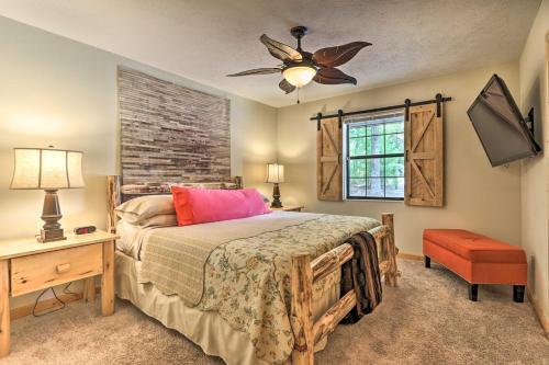 Rustic-chic Cabin With Deck, Hot Tub, Mtn Views!