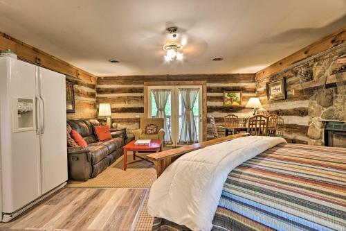 Apartamento Smoky Mtn Retreat On River With Fire Pit And Deck