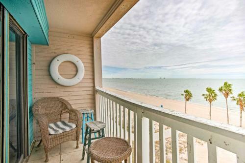 Apartamento Oceanfront Corpus Christi Condo With Pool!