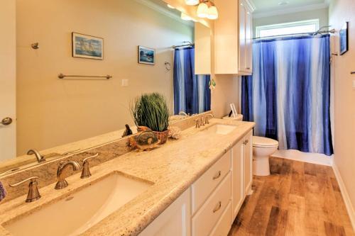 Texas Beach House With Views Ferry To Galveston!