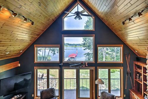 Lakefront Hayward Home With Fire Pit By Ski Trails!