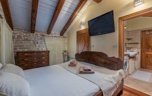 Charming Stone Villa Pakich With Private Pool