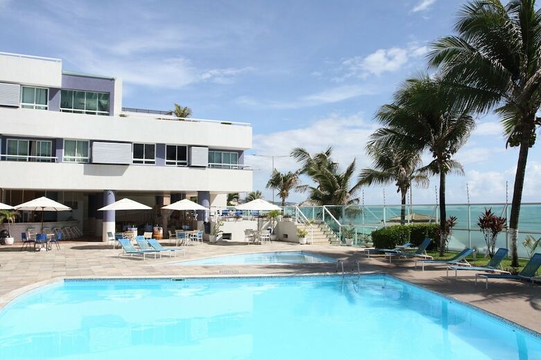 Apartamentos Flat Com Vista Para O Mar E Piscina