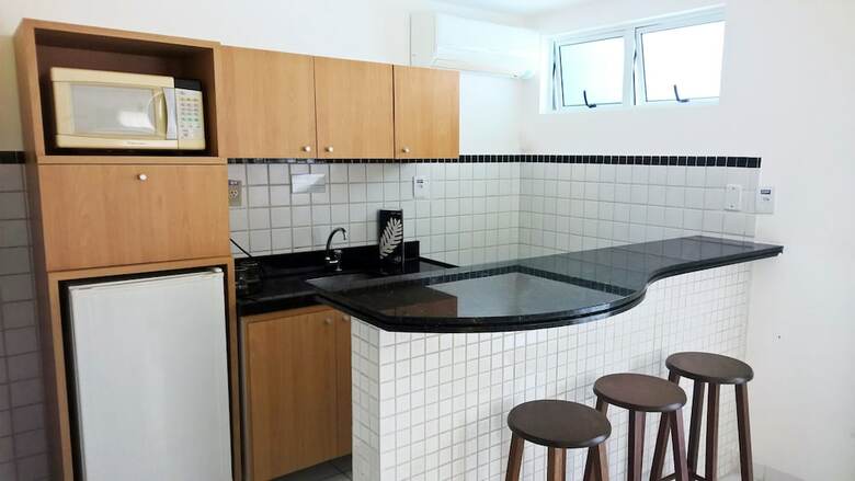 Apartamentos Flat Com Vista Para O Mar E Piscina