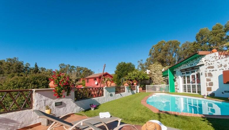 Casa Rural Con Piscina Privada En Firgas