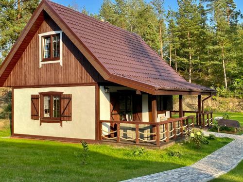 Domek Na Kaszubach Nad Jeziorem