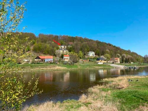Apartamento Luxusboofe - Ferienhaus Am Lilienstein