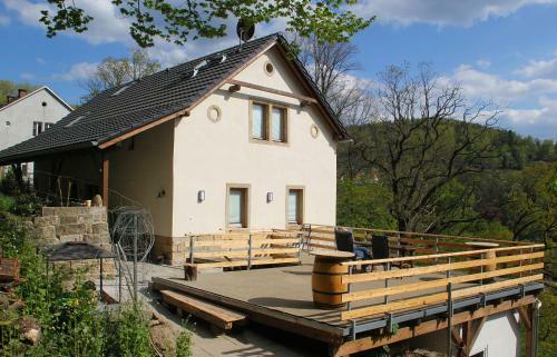 Apartamento Luxusboofe - Ferienhaus Am Lilienstein