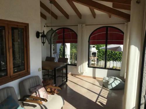 Charming Villa In Montemar With Private, Heated Pool And Sea Views