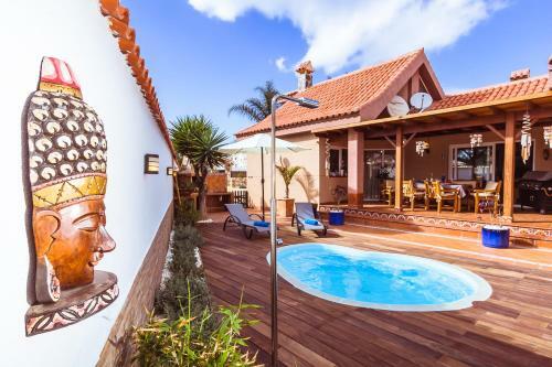 Villa Centrum Corralejo Beach Private Pool Free Wiffi