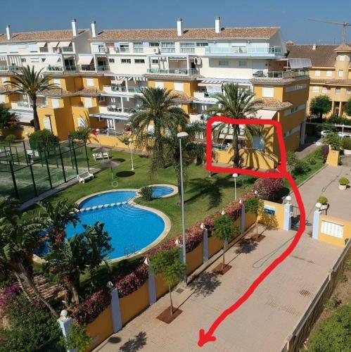 Apartamento D�nia: 1�re Ligne de Plage Tout Confort