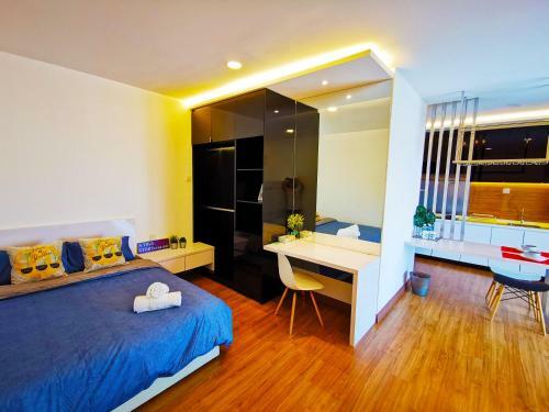 Apartamento Simfoni Level 39 Superior Designer Studio With 100mbps Wifi & Netflix