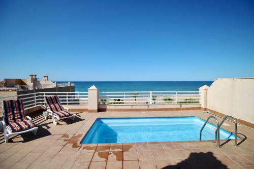 Apartamento �tico Espectacular Con Piscina Privada En Primera L�nea de Playa
