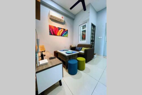 Apartamento ????f S&thomez (studio) Mesamall Wifi Klia