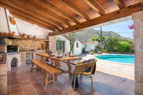 Can Malondra, Villa Para 8 Con Piscina Y Jardines