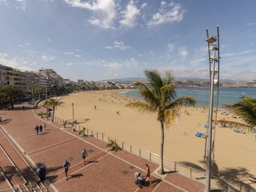 Apartamento Estudio Primera Linea Playa Canteras Vista Mar