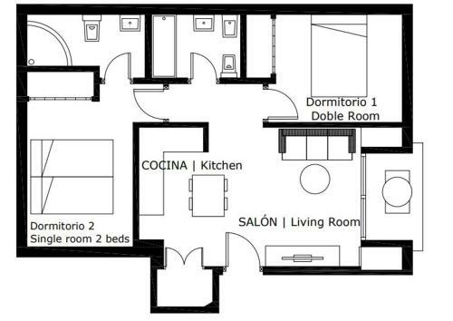 Apartamento Los Boliches Wifi Netflix 300 M. Playa/beach