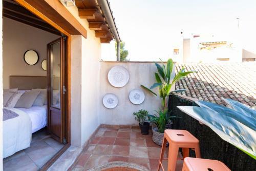 Apartamento Junto Al Albaic�n Con Terraza