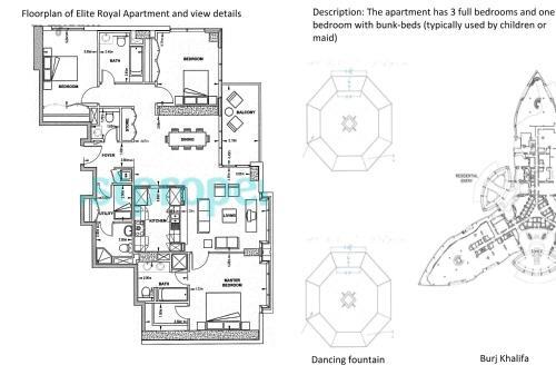 Elite Royal Apartment - Burj Residences T5 | Diamond