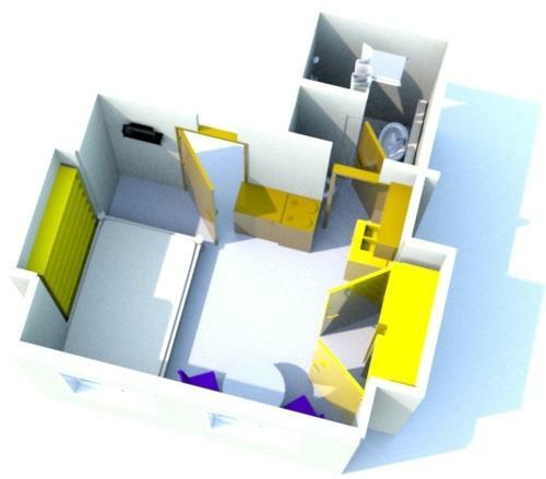 Apartamento Kleines Einzelzimmer Mit Meerblick
