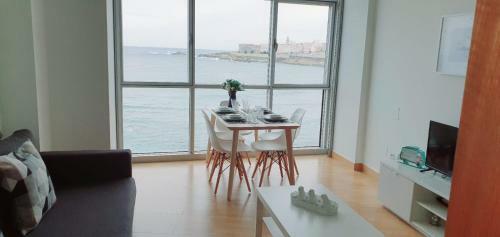 Apartamento Con Increibles Vistas A La Playa De Riazor