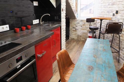 Tiny And Cute Apartment In The Roof Touching Border