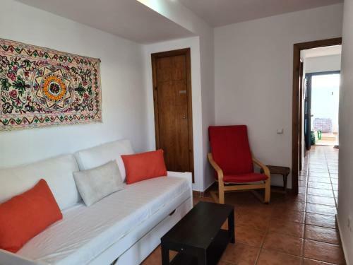 Apartamento Las Negras Centro. Al Lado Del Mar. Con Dos Terrazas