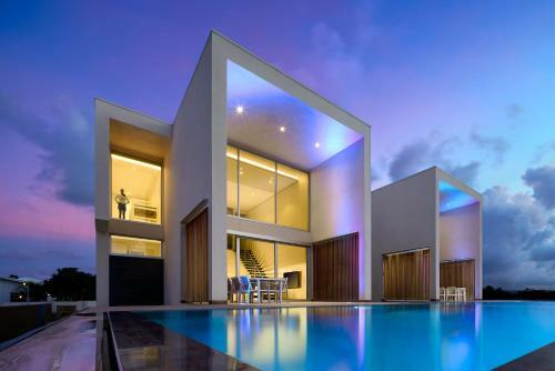 Villa Caraibas Modern Air-conditioned Vacation Home For Architectural Design Lovers