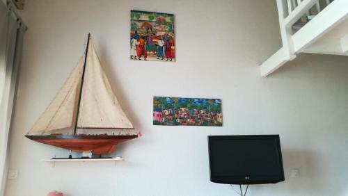 Apartamento Marina De Saint-fran�ois: Studio Avec Piscines