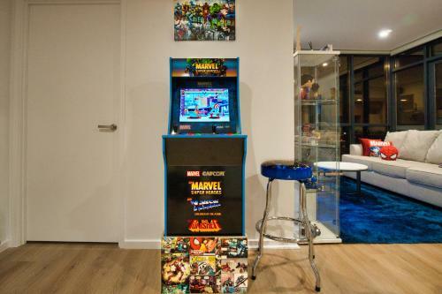 Apartamento Dc Vs Marvel Theme Ft Arcade Machine Pool Gym Spa Sauna Bbq
